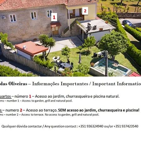 Quinta Oliveiras Сasa de vacaciones Arcos de Valdevez